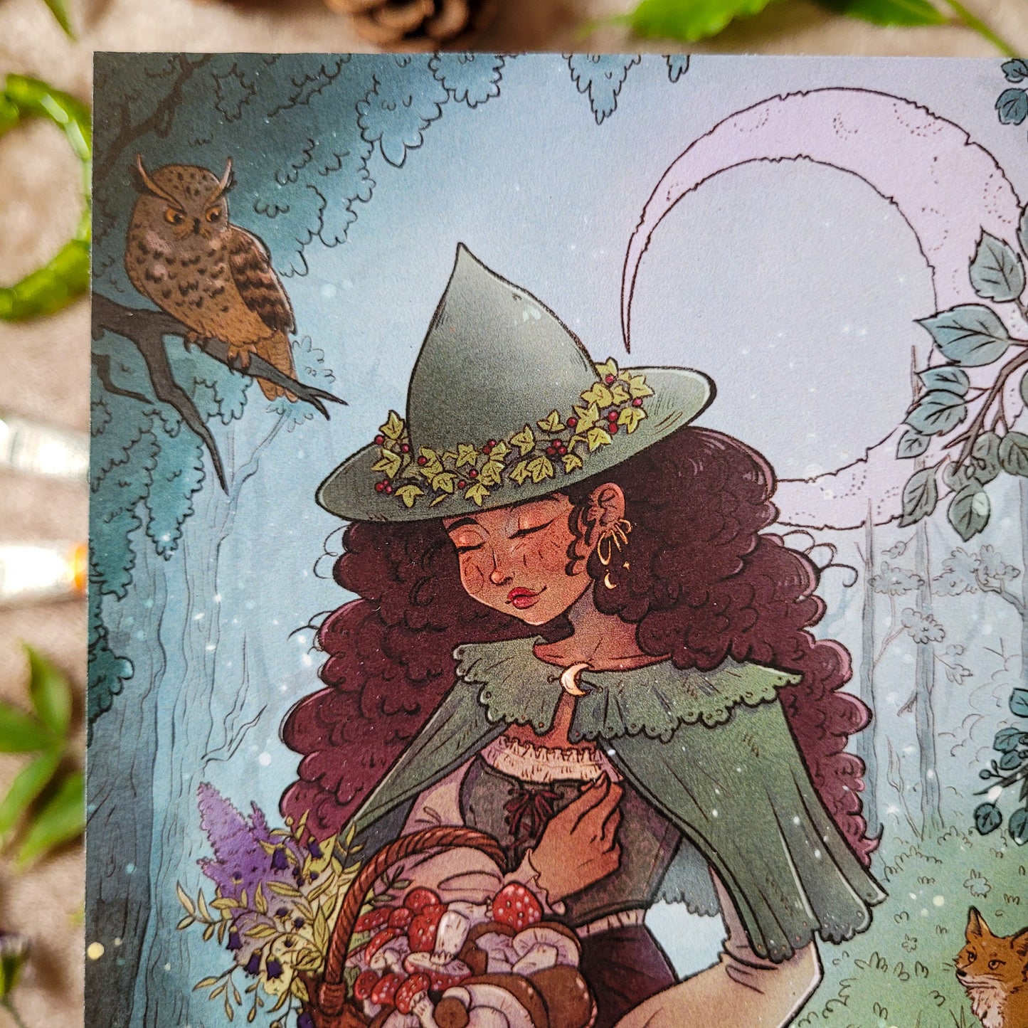 Illustration "Nightly Harvest Witch"
