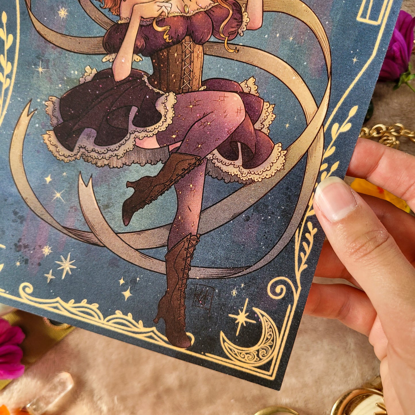 Illustration "Sorcière Céleste"
