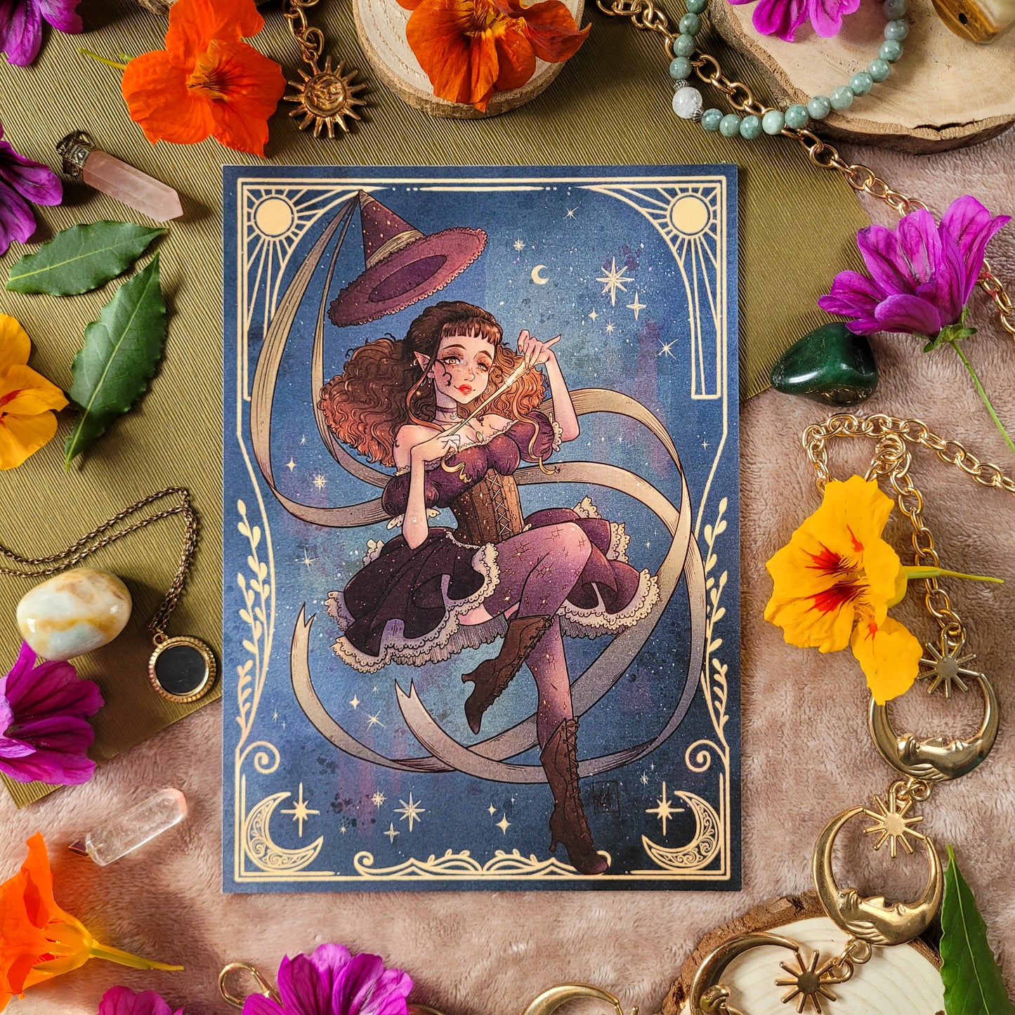 Illustration "Sorcière Céleste"