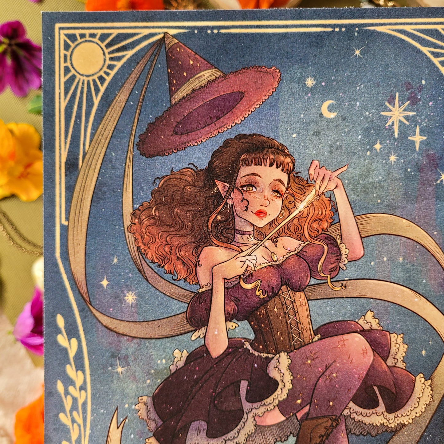Illustration "Sorcière Céleste"