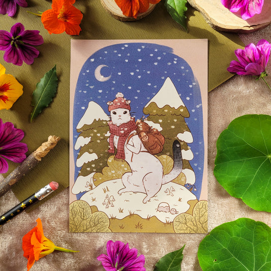Illustration "Hermine baroudeuse"