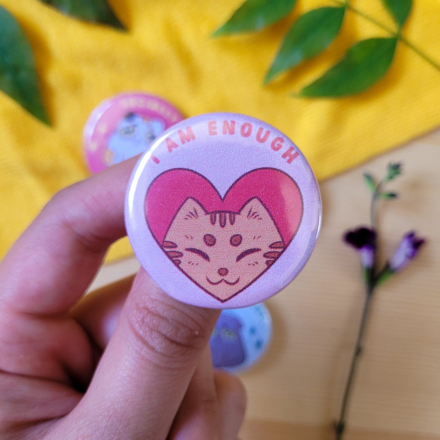 Badges "Anxious cats"